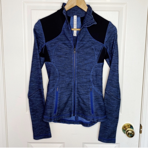 LULULEMON Forme Jacket Denim Style Blue - Picture 4 of 7